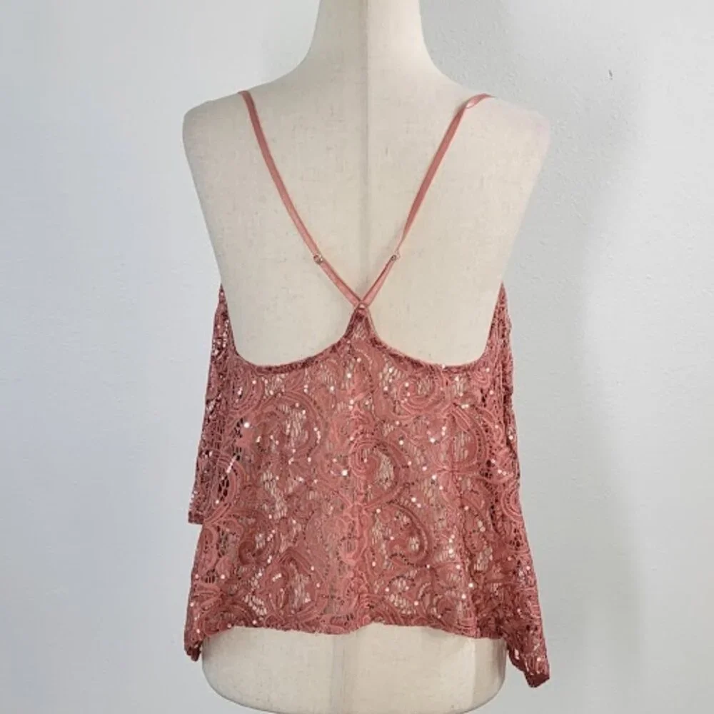 FREE PEOPLE best idea cami top Sz S  NEW - Picture 4 of 8
